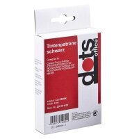dots schwarz Druckerpatrone kompatibel zu Canon CLI-526 BK