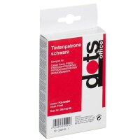 dots  schwarz Druckerpatrone kompatibel zu Canon PGI-520 BK