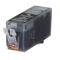 dots  schwarz Druckerpatrone kompatibel zu Canon PGI-520 BK