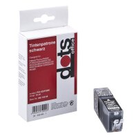 dots  schwarz Druckerpatrone kompatibel zu Canon PGI-525...