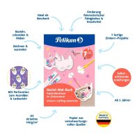 Pelikan zum Basteln Einhorn Malbuch