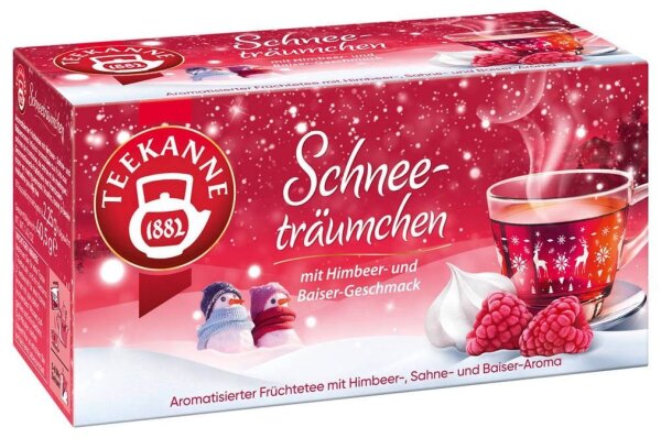 TEEKANNE Schneeträumchen Tee 20 Portionen