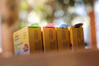 AVERY Zweckform Bewertungspunkte 3861 Daumen, gelb, 250 Etiketten