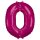 amscan® Folienballon Zahl 0 pink, 1 St.