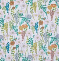 JUNG SCHÖNER VERPACKEN Geschenkpapier Garden Blumen mehrfarbig, 20,0 m
