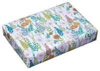 JUNG SCHÖNER VERPACKEN Geschenkpapier Garden Blumen mehrfarbig, 20,0 m
