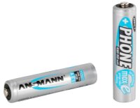 ANSMANN Akkus DECT Ni-MH Micro AAA 800 mAh, 2 St.