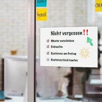 LMG selbstklebende Whiteboardfolie blanko 60,0 x 45,0 cm, 1 St.