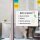 LMG selbstklebende Whiteboardfolie blanko 60,0 x 45,0 cm, 1 St.