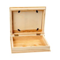 Creativ Company Holzbox natur braun Buchform