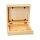 Creativ Company Holzbox natur braun Buchform