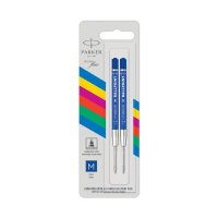 PARKER QUINKflow Basic Kugelschreiberminen M blau, 2 St.