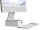 rain design Monitorständer mBase für Apple iMac 60,96 cm/24 Zoll silber