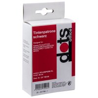 dots  schwarz Druckerpatrone kompatibel zu Canon PGI-550...