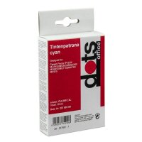 dots  cyan Druckerpatrone kompatibel zu Canon CLI-551 XL C