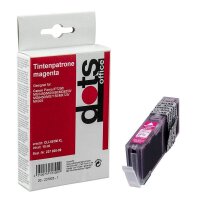 dots  magenta Druckerpatrone kompatibel zu Canon CLI-551...