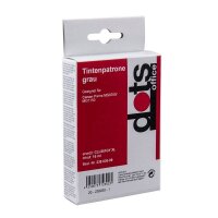 dots  grau Druckerpatrone kompatibel zu Canon CLI-551 XL GY