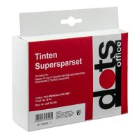 dots  schwarz, cyan, magenta, gelb Druckerpatronen...