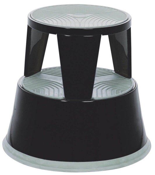 ALCO Rollhocker 895 schwarz Metall