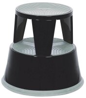ALCO Rollhocker 895 schwarz Metall