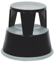 ALCO Rollhocker 895 schwarz Metall