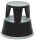 ALCO Rollhocker 895 schwarz Metall