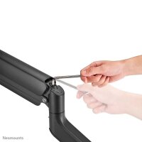 Neomounts Monitor-Halterung DS70PLUS-450BL1 NEXT Core schwarz für 1 Monitor, Tischbohrung, Tischklemme