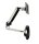 ergotron Monitor-Halterung LX 45-243-026 silber, schwarz für 1 Monitor, Wandhalterung