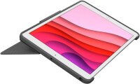 Logitech COMBO TOUCH Tablet-Tastatur schwarz geeignet für Apple iPad 7. Gen (2019), Apple iPad 8. Gen (2020), Apple iPad 9. Gen (2021)