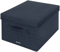 LEITZ Aufbewahrungsboxen grau 28,5 x 38,0 x 20,3 cm, 2 St.