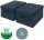 LEITZ Aufbewahrungsboxen grau 28,5 x 38,0 x 20,3 cm, 2 St.