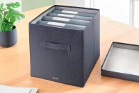LEITZ Aufbewahrungsboxen grau 33,0 x 38,0 x 32,5 cm, 2 St.