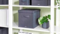 LEITZ Aufbewahrungsboxen grau 33,0 x 38,0 x 32,5 cm, 2 St.