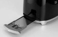 smeg TSF01BLEU Toaster schwarz