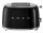 smeg TSF01BLEU Toaster schwarz