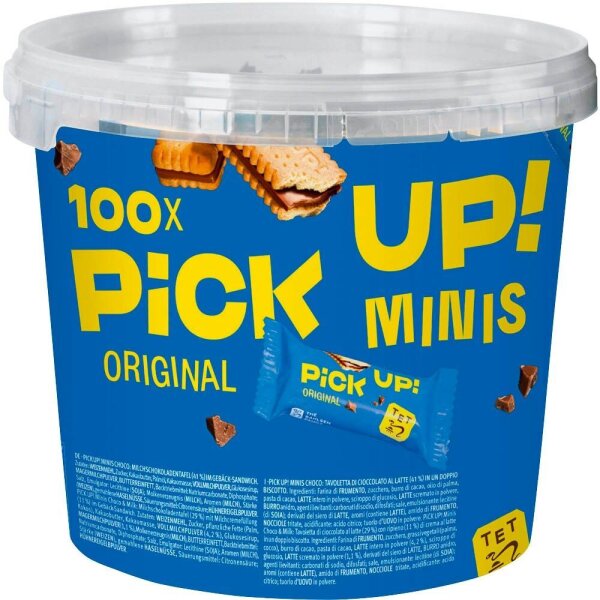 PICK UP! minis ORIGINAL Kekse 1.060,0 g, 100 St.