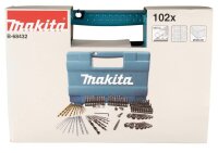makita Bohrer- und Bit-Set B-68432, 102-teilig