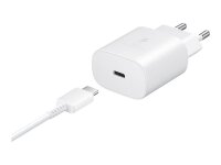 SAMSUNG Ladekabel mit Adapter weiß, Kabellänge: 1,0 m, 25 Watt