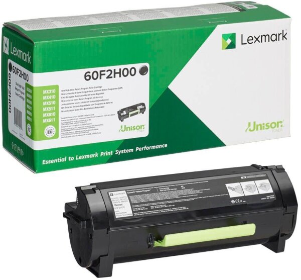 Lexmark 60F2H00  schwarz Toner