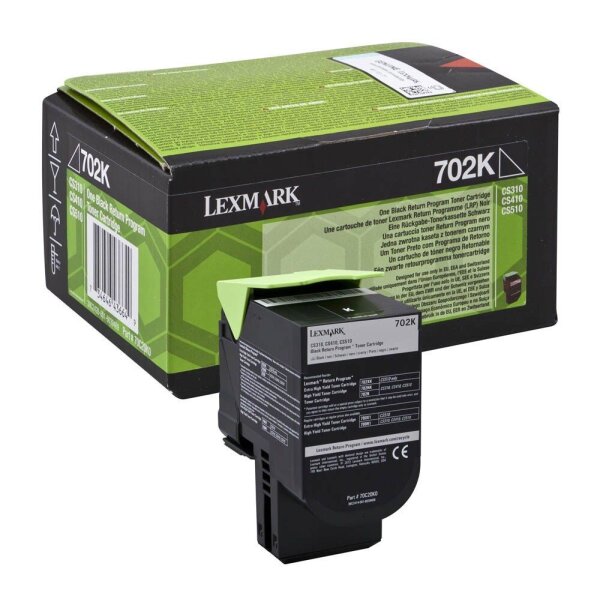 Lexmark 70C20K0  schwarz Toner