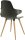 Topstar Schalenstühle T2020 mit Armlehnen FZ11BUG-2 grau Kunststoff, 2 St.