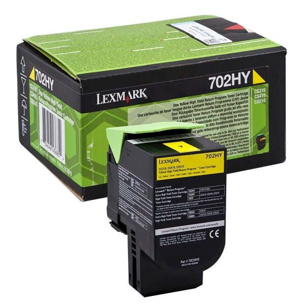 Lexmark 70C2HY0  gelb Toner