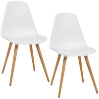 Topstar Schalenstühle T2020 FZ10BUW-2 weiß...