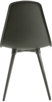 Topstar Schalenstühle T2020 FZ10GG-2 grau Kunststoff, 2 St.