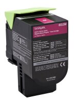 Lexmark 80C20M0  magenta Toner