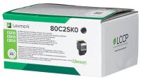 Lexmark 80C2SK0  schwarz Toner