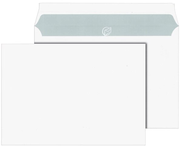 MAILmedia Briefumschläge DIN C5 ohne Fenster weiß haftklebend 500 St.