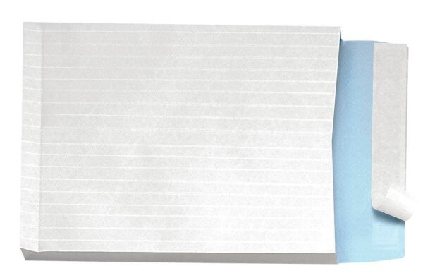 MAILmedia Faltentaschen DIN C4 ohne Fenster weiß mit 4,0 cm Falte, 100 St.