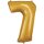 amscan® Folienballon Zahl 7 gold, 1 St.