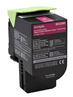 Lexmark 80C2SM0  magenta Toner